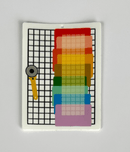 Coco West: Cutting Matt Sticker in White