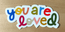 Coco West: You Are Loved Sticker