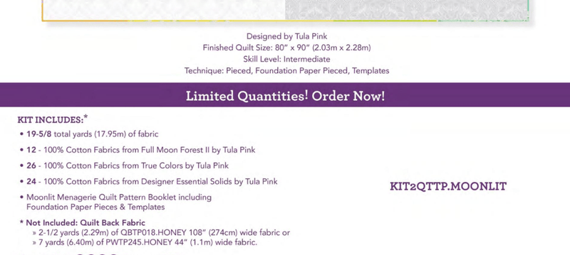 Moonlit Quilt Kit