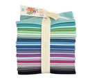 Tilda: Solids - Fat Quarter Bundle - Cool - 25 pcs