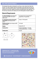 Sawtooth Sky Quilt Pattern