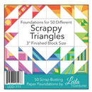 3" Scrappy Triangles Foundation Pad for Paper Piecing