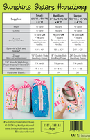 Sunshine Sisters Handbag Pattern