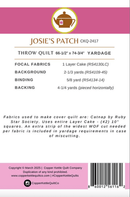 Josie's Patch Quilt Pattern