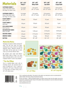 Capybara Quilt Pattern