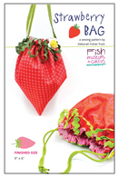 Fish Museum Pattern: Strawberry Bag