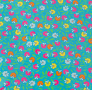Petit Pan: Petunia in Cyan