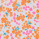 Petit Pan:  OILCLOTH Hanako in White and Neon Pink