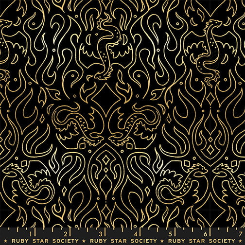 Fireglow: Scribe in Metallic in Black**BACK IN STOCK IN OCT**