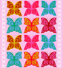 Overdressed: Six OClock in Candy Panel - Stitch Supply Co. 