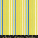 Warp & Weft Lucky: Sketch Stripe in Citron