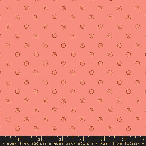 Favorite Flowers: Stamped in Dark Melon