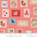 Funny Valentine: Stamps in Coral