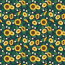 Curio: Sunflower Fields in Navy