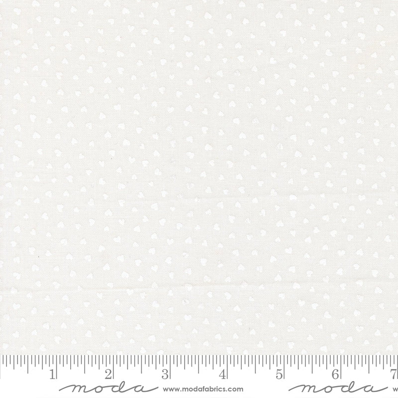 Funny Valentine: Tiny Hearts in White