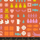 Paper Cuts 2: Together in Persimmon - Stitch Supply Co. 