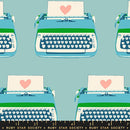 Best Day Ever: Typewriters in Turquoise