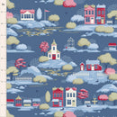 Village Life: Village in Blue