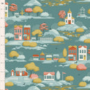 Village Life: Village in Teal