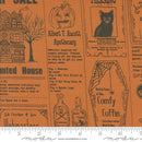 Home Sweet Haunt: Vintage Newspaper in Pumpkin