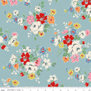 Cath Kidston: WIDEBACK Clifton Rose in Blue