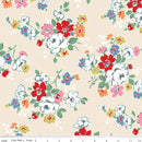 Cath Kidston: WIDEBACK Clifton Rose in Cream