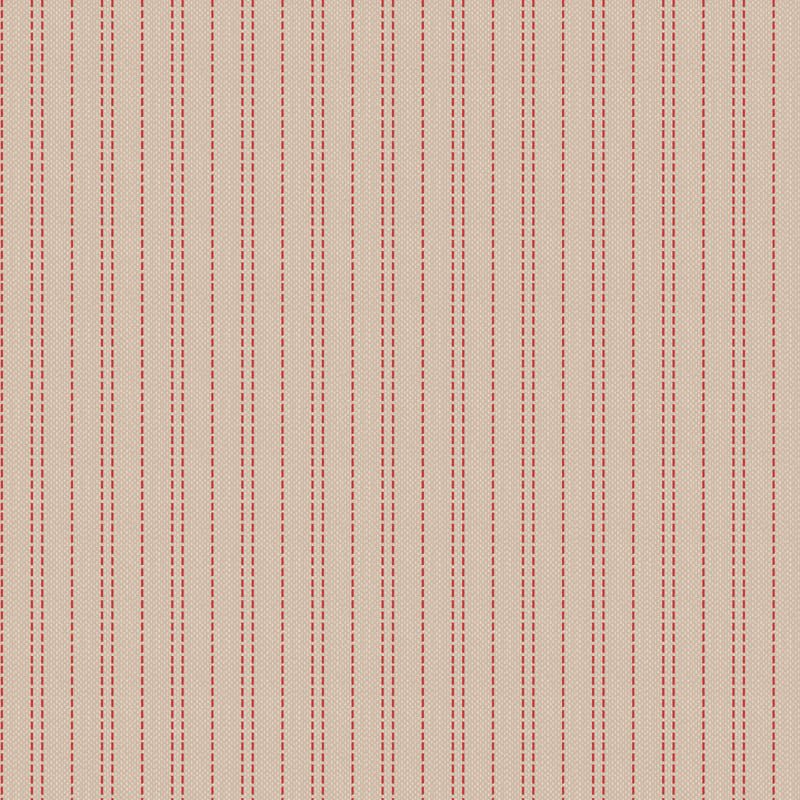 Tilda: Winter - Seamstripe in Red