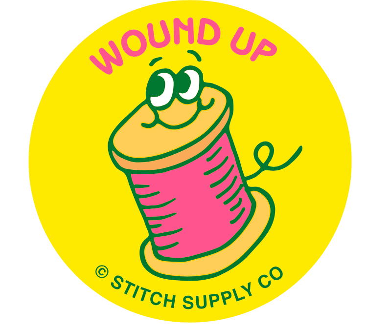 Vinyl Sticker: Wound Up