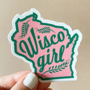 Wisco Girl Sticker - Stitch Supply Co. 