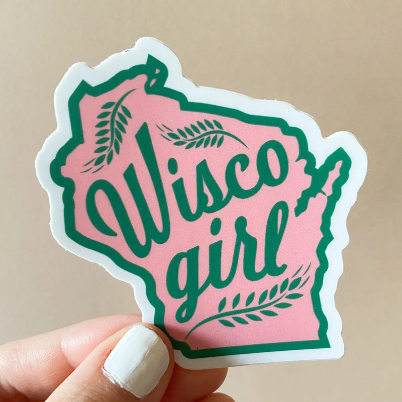 Wisco Girl Sticker