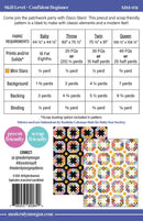 Disco Stars Quilt Pattern