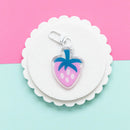 Zipper Pull: Strawberry - Stitch Supply Co. 