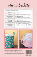 Olivia's Basket Pattern - Stitch Supply Co. 