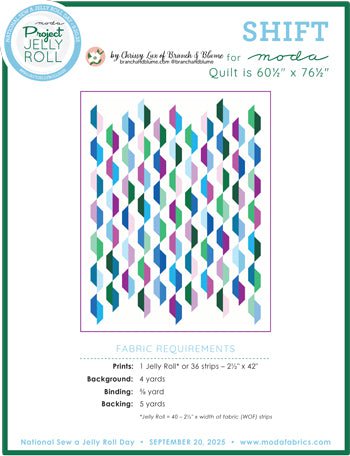 Free Jelly Roll Pattern: Shift