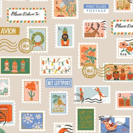 CANVAS Holiday Classics II: Holiday Stamps in Cream