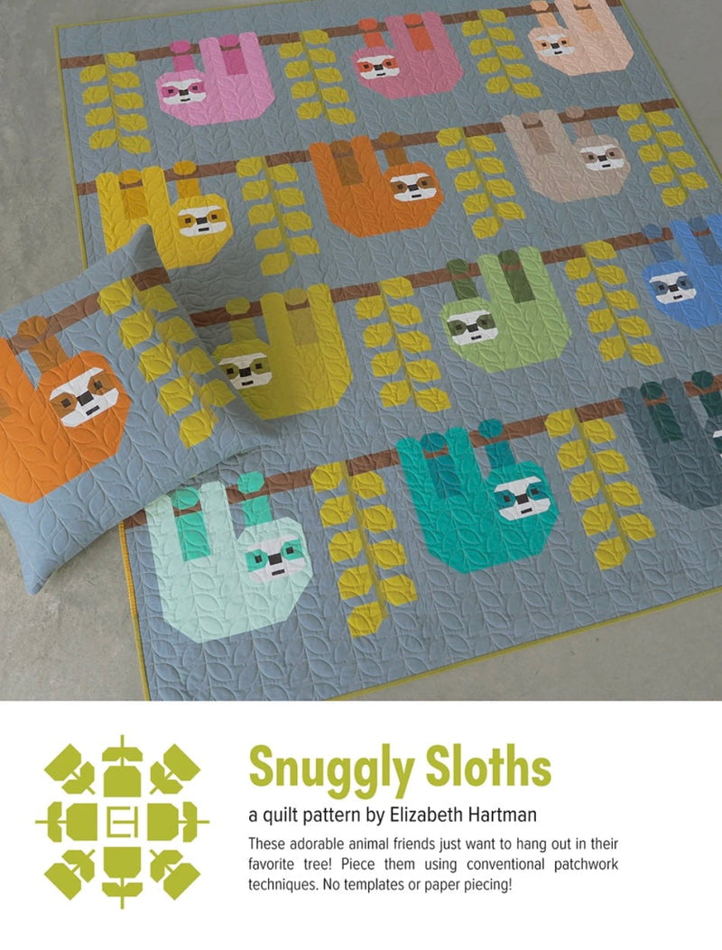 Snuggly Sloths Quilt Pattern