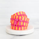 30" Zipper: Pink Lemonade
