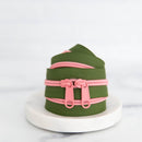 30" Zipper: Olive Blossom