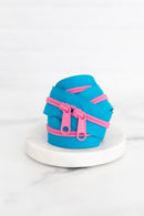 30" Zipper: Bubbles