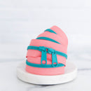 30" Zipper: Flamingo