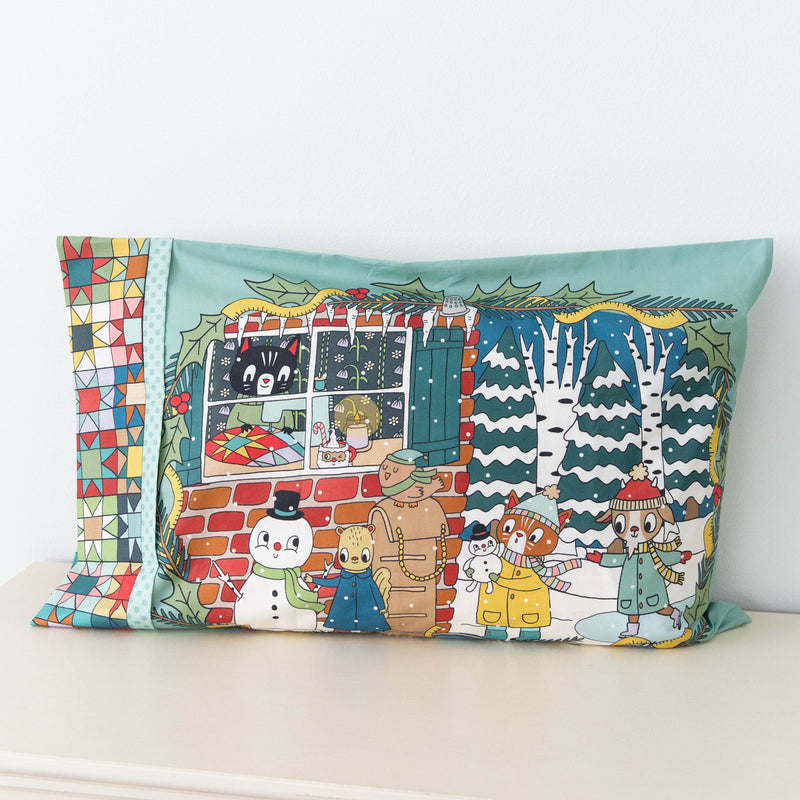 Pillowcase Panel by Heidi Kenney of My Paper Crane