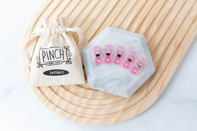 Pinch Quilt Clips - Numbers & Letters