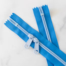 30" Zipper: Clear Sky