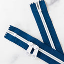 30" Zipper: Navy