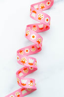 Webbing: Strawbitties in Pink 1" wide