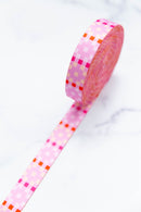 Webbing: Quadrilateral in Macaron 1" wide