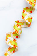 Webbing: Blocked in Goldenrod - 1 1/2" wide