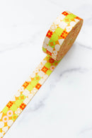 Webbing: Blocked in Goldenrod - 1 1/2" wide