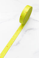 Webbing: Power Grid in Neon Yellow 1" wide