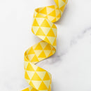 Triangle Webbing in Lemon Pie 1.5"